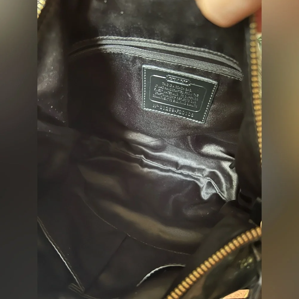 Coach chic black